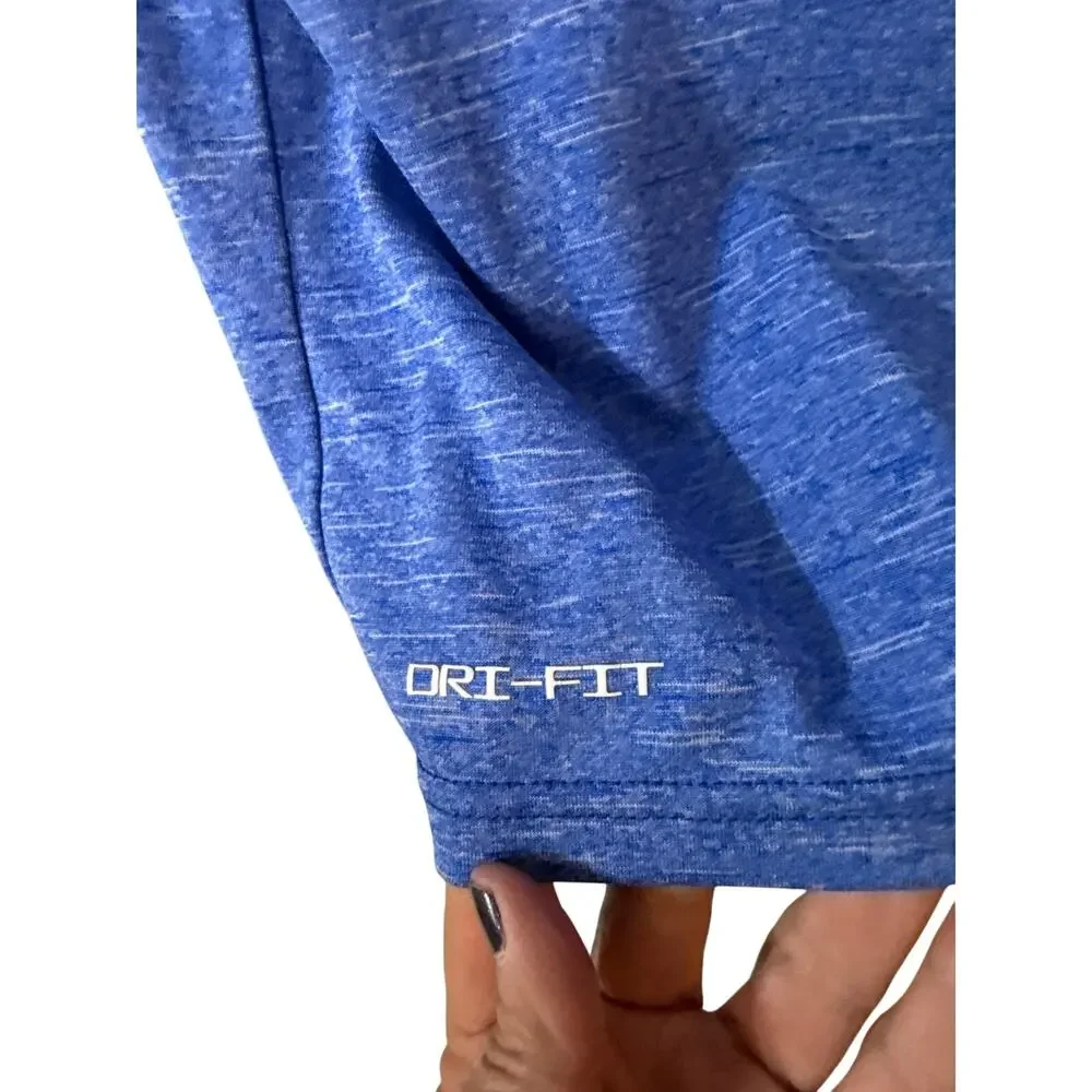 Nike‎ Swim Men's Blue Dri-Fit SPF 40+ Athletic Shirt Size Large